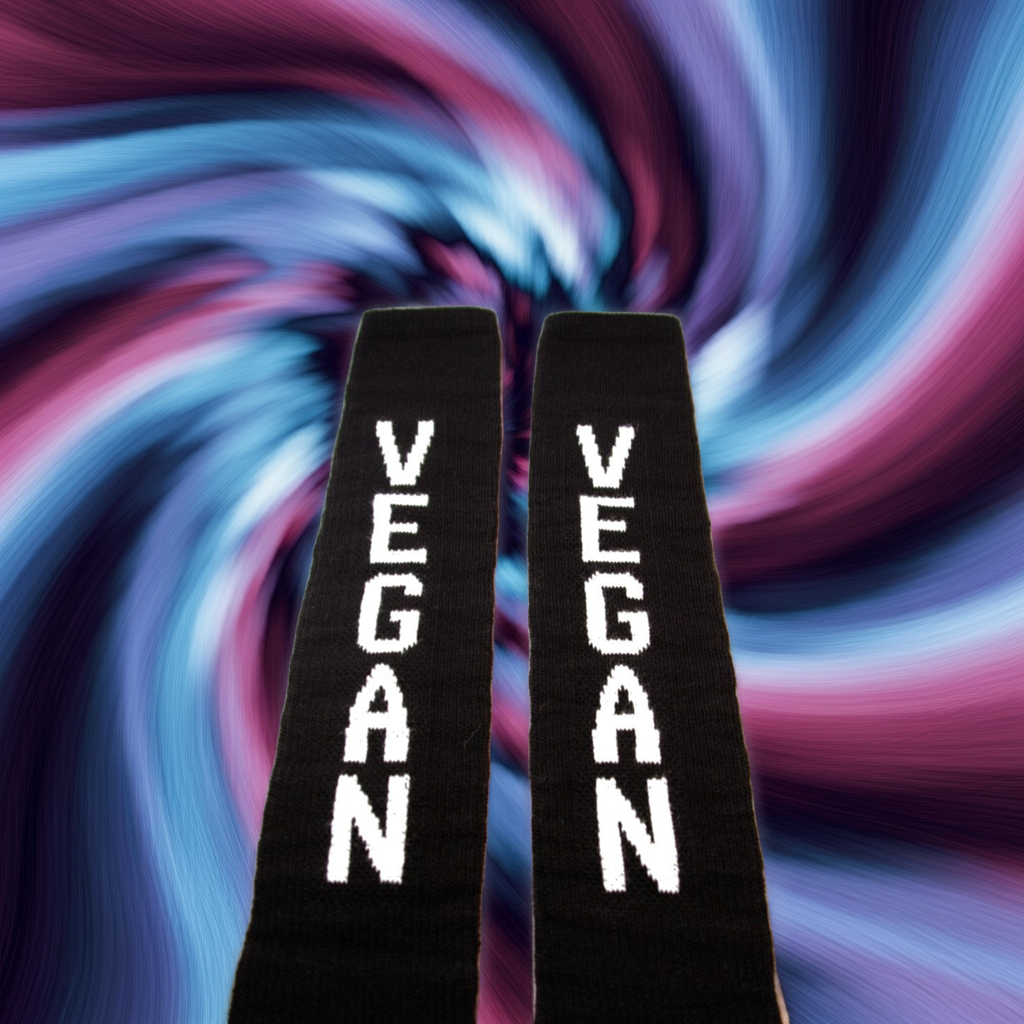 Socks &#39;Vegan&#39; Knee High