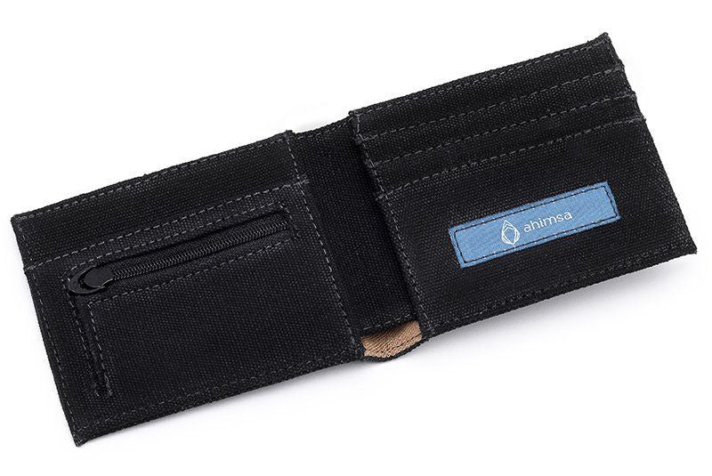 Zipped Wallet by Ahimsa - Compassionate Closet