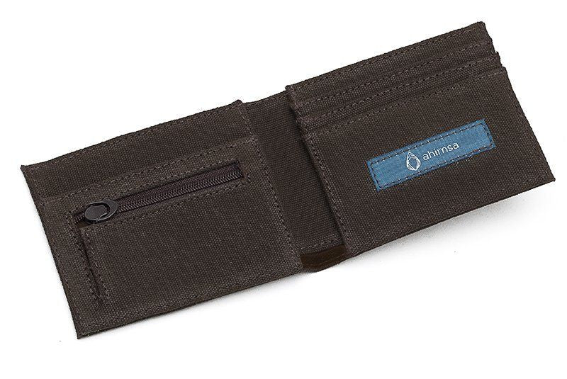 Zipped Wallet by Ahimsa - Compassionate Closet