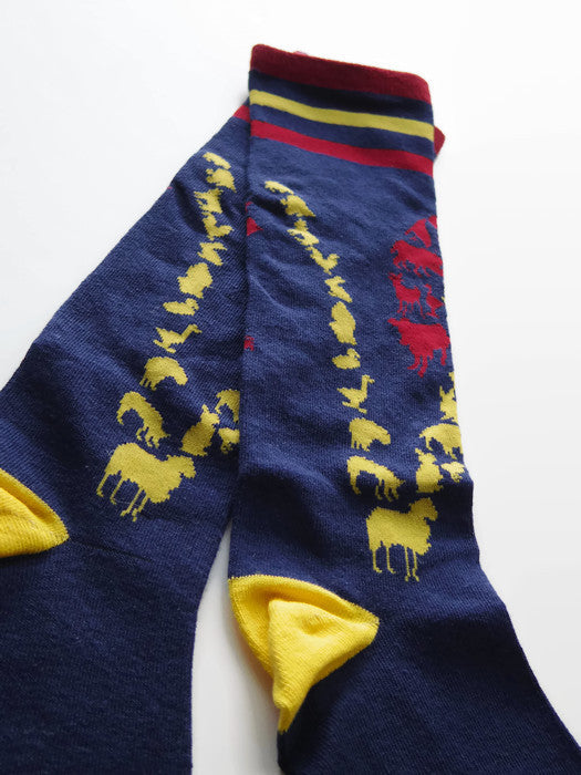 Colorado &quot;V&quot; Animal&#39; Knee High Socks by Compassionate Closet - Compassionate Closet