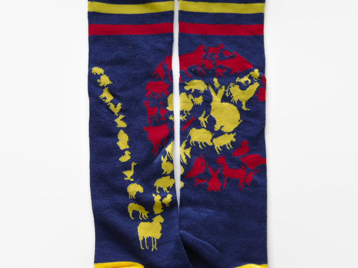 Colorado &quot;V&quot; Animal&#39; Knee High Socks by Compassionate Closet - Compassionate Closet