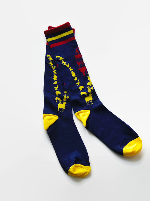 Colorado &quot;V&quot; Animal&#39; Knee High Socks by Compassionate Closet - Compassionate Closet