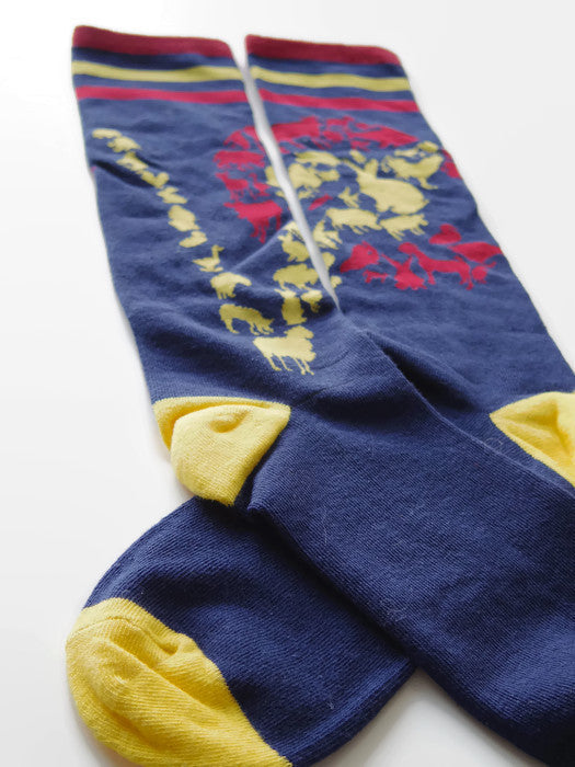 Colorado &quot;V&quot; Animal&#39; Knee High Socks by Compassionate Closet - Compassionate Closet
