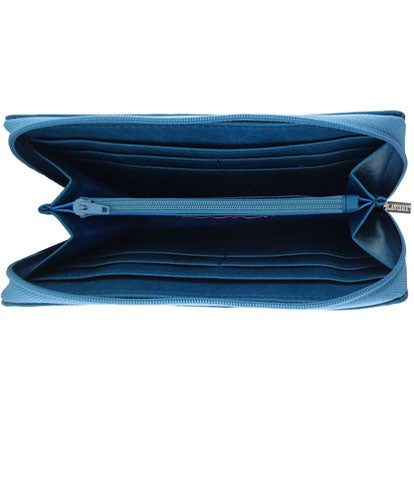 Cat on Bicycle Embroidered Wristlet Wallet by Lavishy - Compassionate Closet