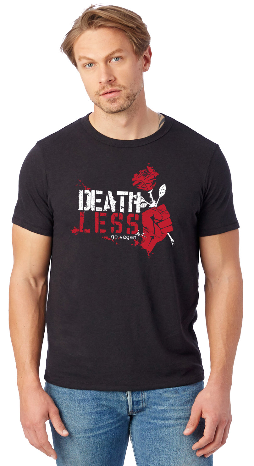 Death Less Unisex T-Shirt by Compassionate Closet