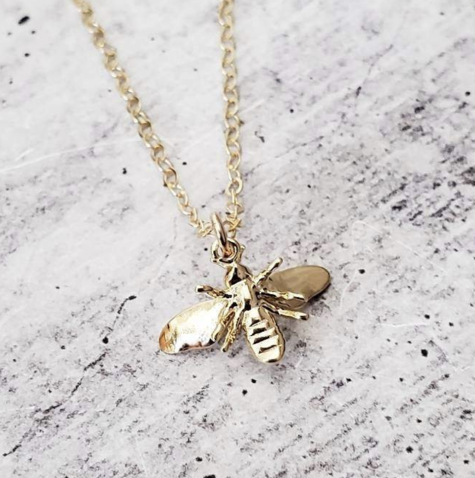 COACH®  Bumble Bee Pretzel Charm Necklace