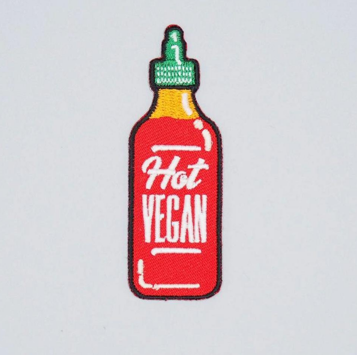 Hot Vegan Iron-On Patch by Herbivore Clothing - Compassionate Closet