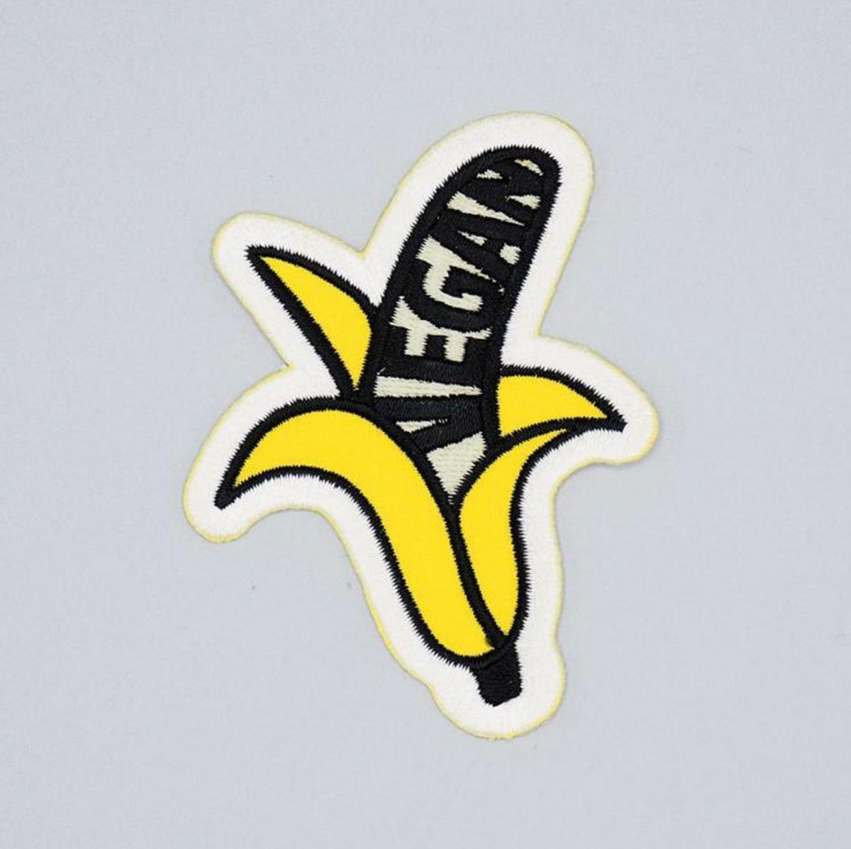 Vegan Banana Iron-On Patch by Herbivore Clothing - Compassionate Closet
