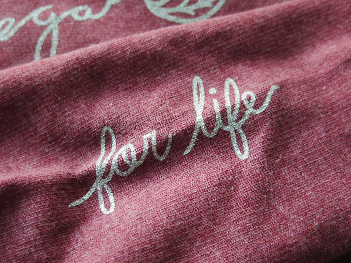 Vegan For Life/Animals Cow Hoodie by Compassionate Closet - Compassionate Closet