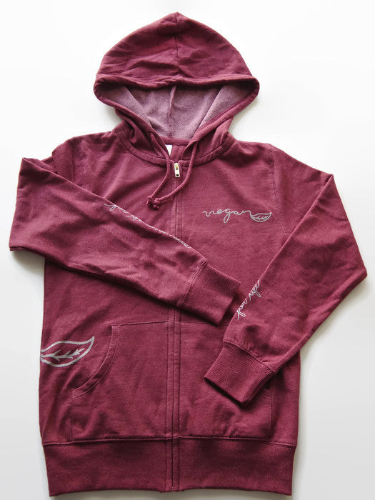 Vegan For Life/Animals Cow Hoodie by Compassionate Closet - Compassionate Closet