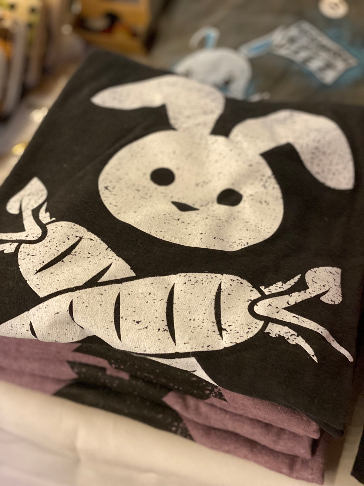 Bunny Cross-Carrots Unisex T-Shirt by Compassionate Closet