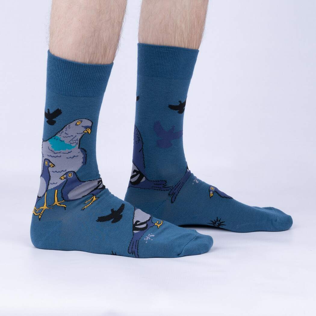 So Fly, So Coo Crew Socks by Sock it To Me