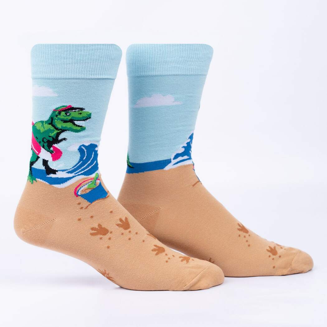 Dinos Gone Wild Crew Socks by Sock it To Me