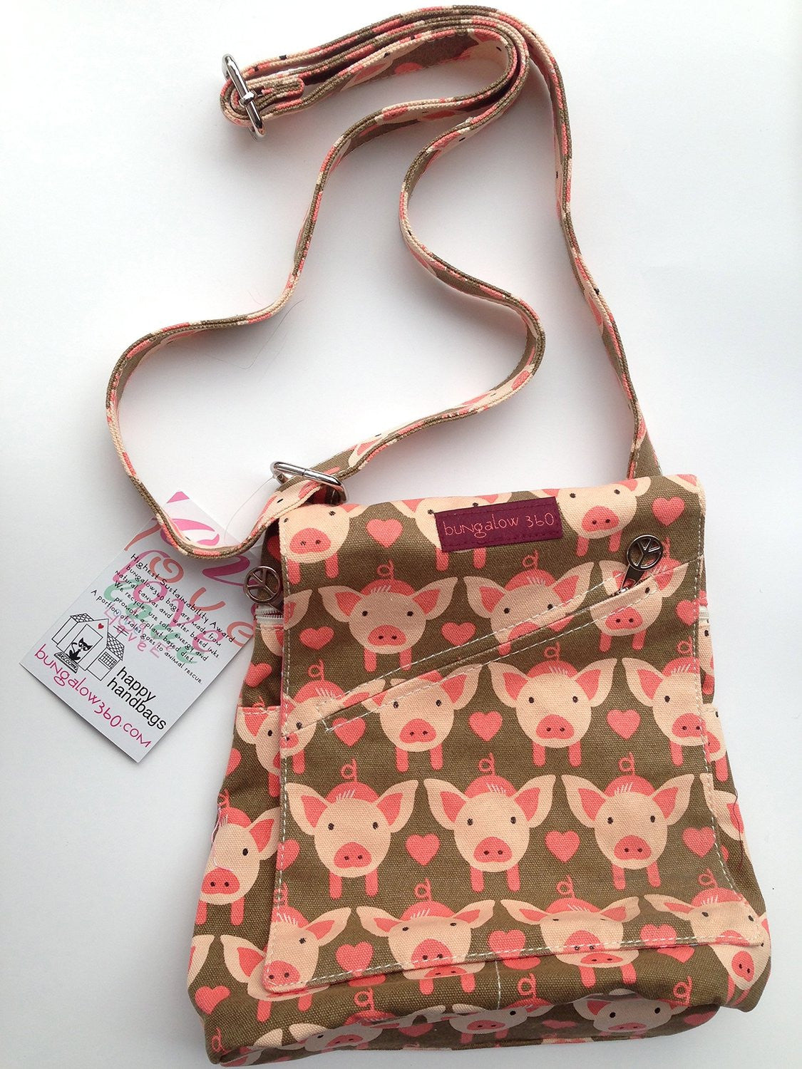 Small Messenger Bag by Bungalow360