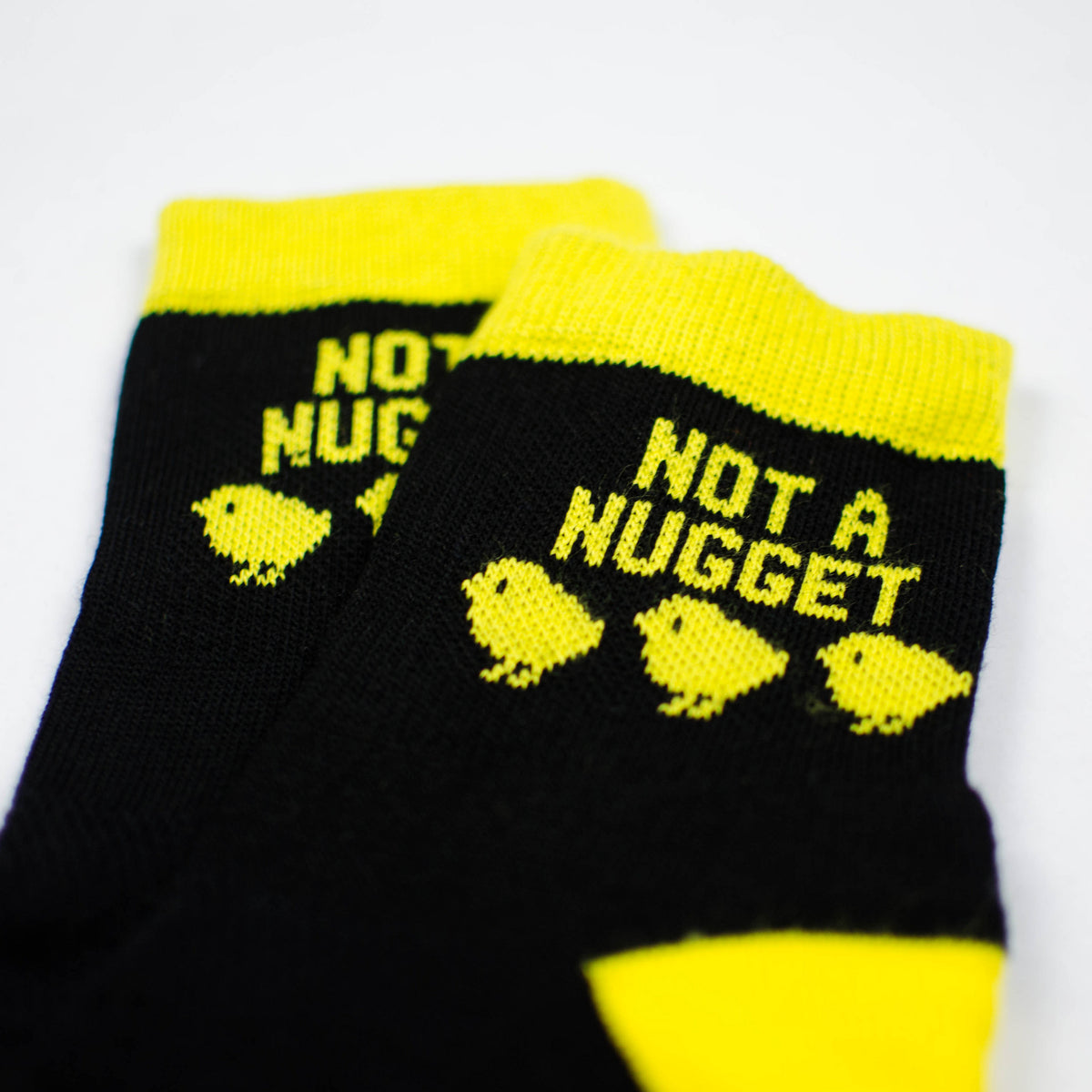 Not A Nugget Ankle Socks by Compassionate Closet - Compassionate Closet