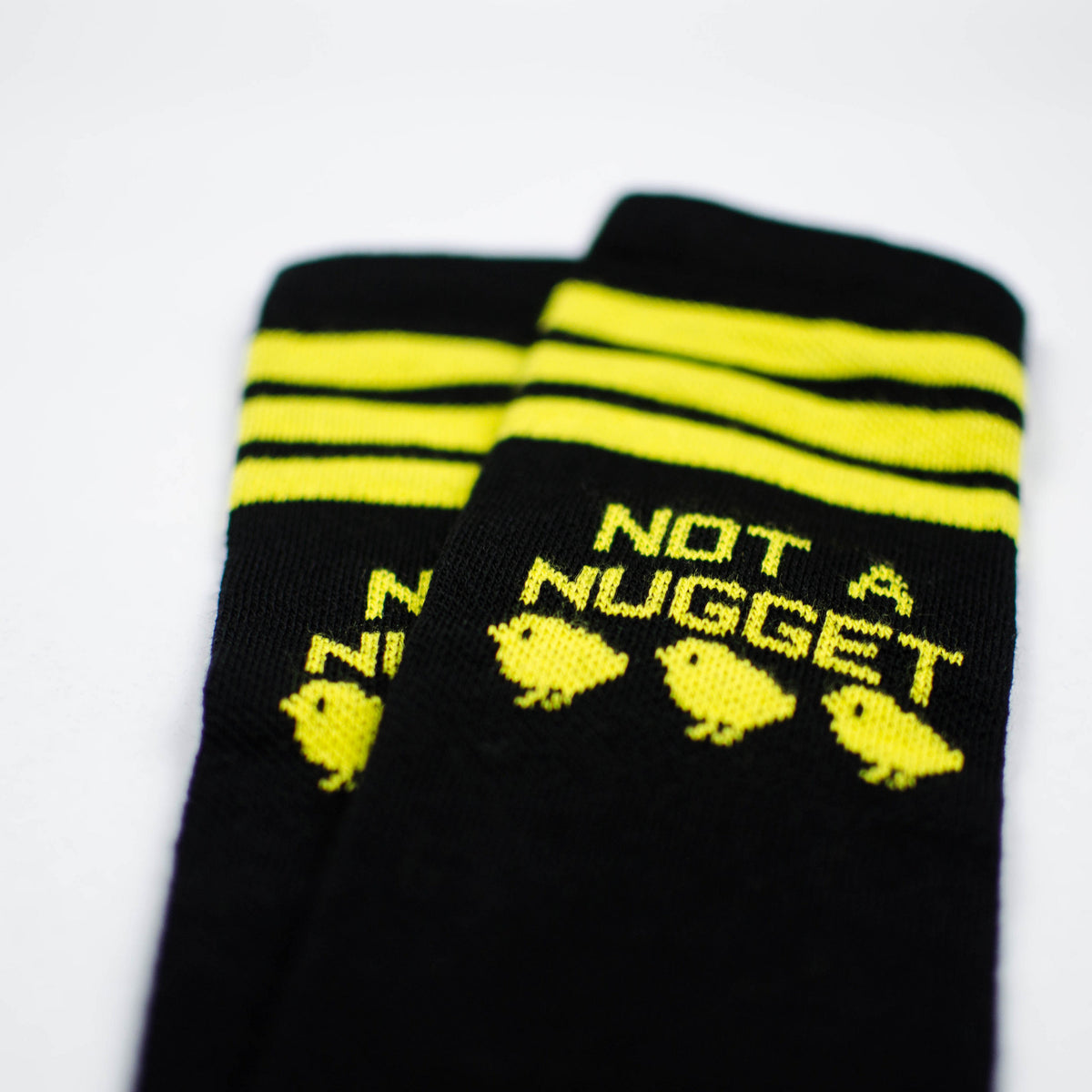 Not A Nugget Knee High Socks by Compassionate Closet - Compassionate Closet