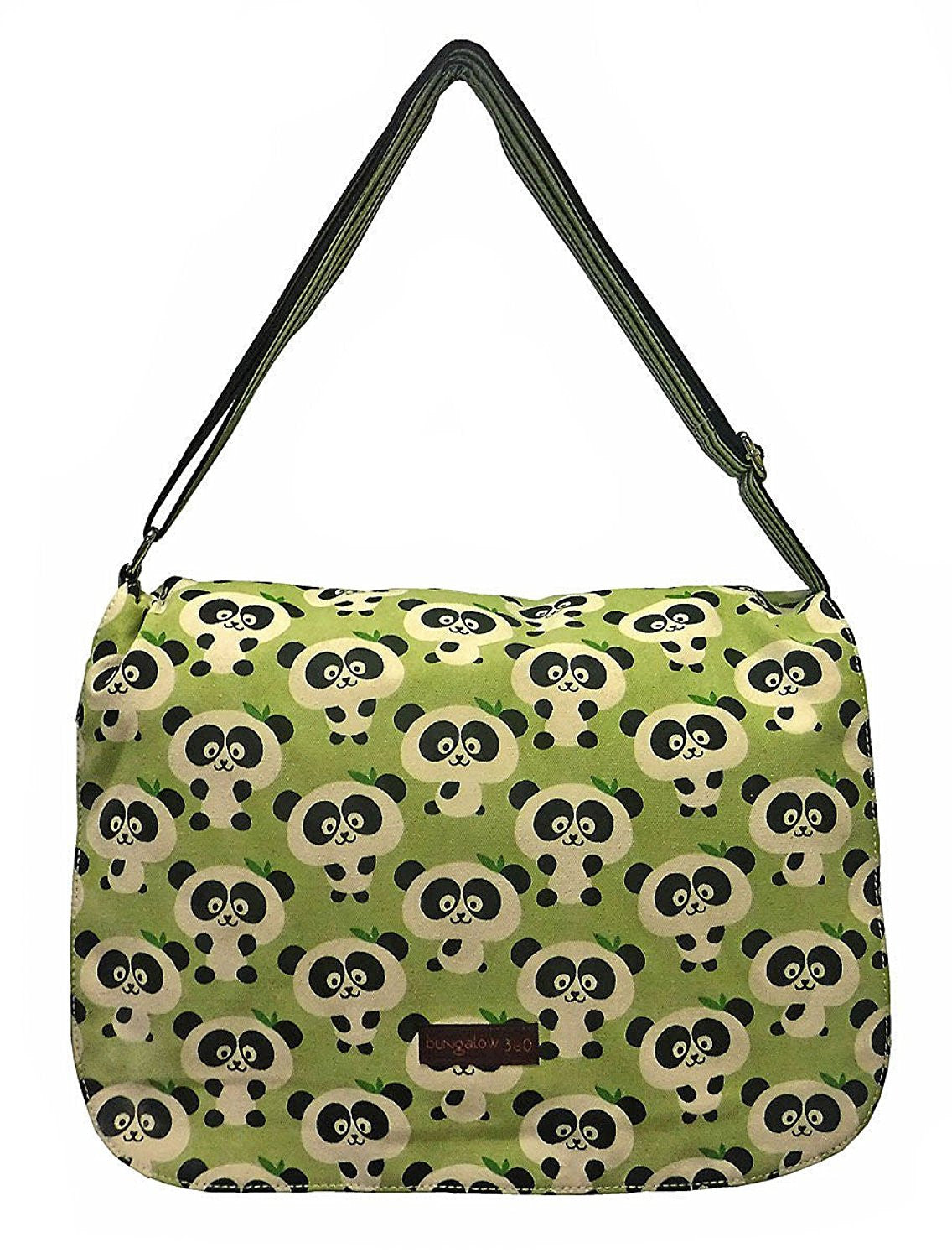 Large Flap Messenger Bag by Bungalow360 - Compassionate Closet