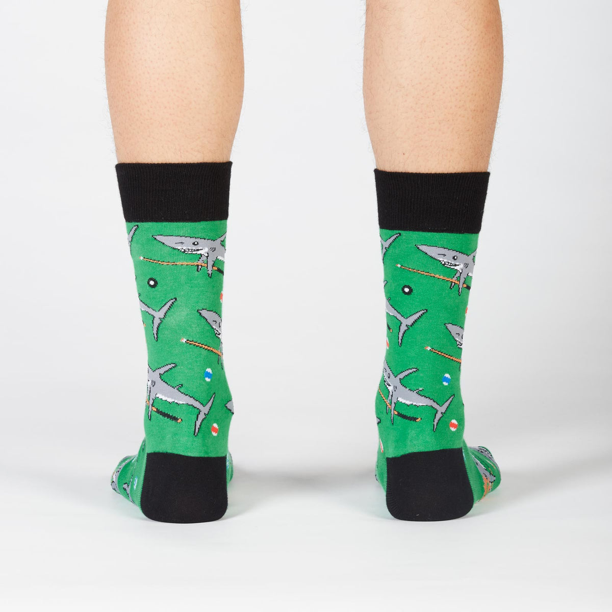 Pool Shark Crew Socks by Sock it To Me - Compassionate Closet