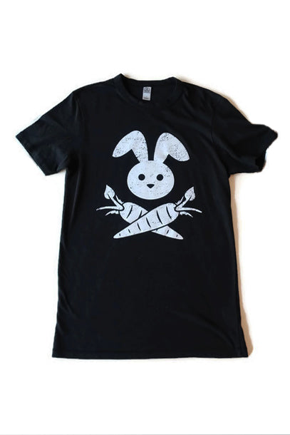 Rabbit And Crossed Carrots T-Shirt Rabbit And Crossed Carrots T-Shirt