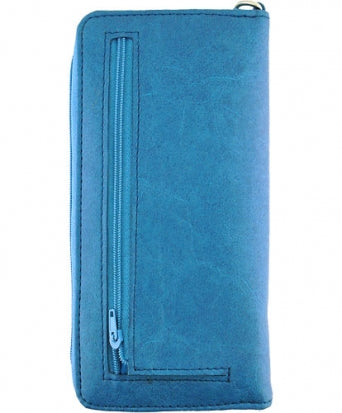 Sleepy Owl Vegan Leather Wristlet Wallet by Lavishy - Compassionate Closet