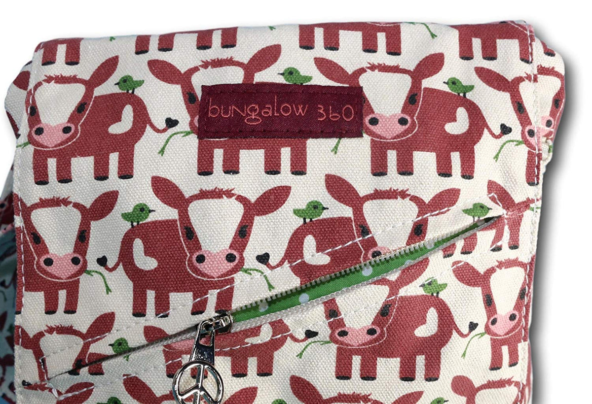 Small Messenger Bag by Bungalow360 - Compassionate Closet