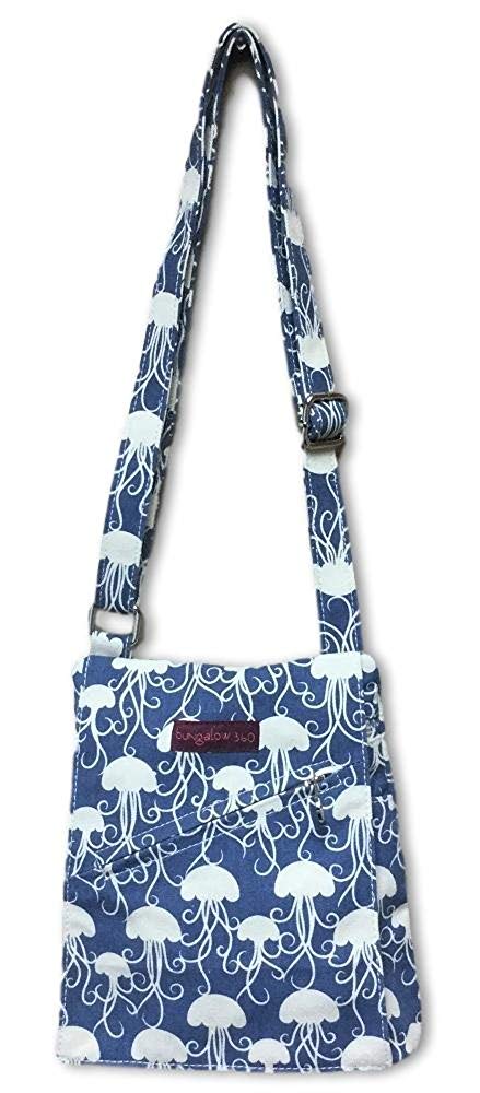 bungaloo 360 mini backpack whale Small Messenger Bag by Bungalow360