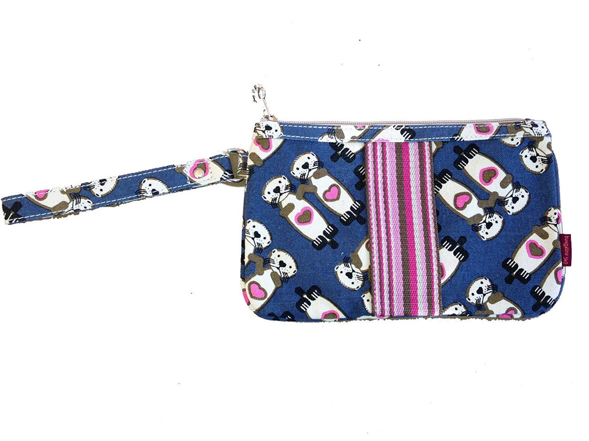 Striped Wristlet by Bungalow360 - Compassionate Closet