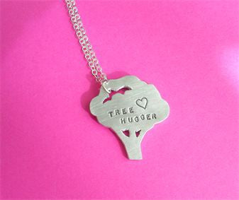 Tree Hugger Necklace by Christy Robinson Designs - Compassionate Closet