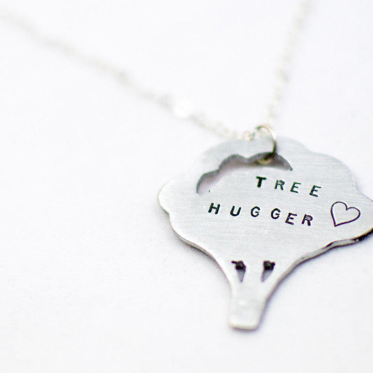Tree Hugger Necklace by Christy Robinson Designs - Compassionate Closet