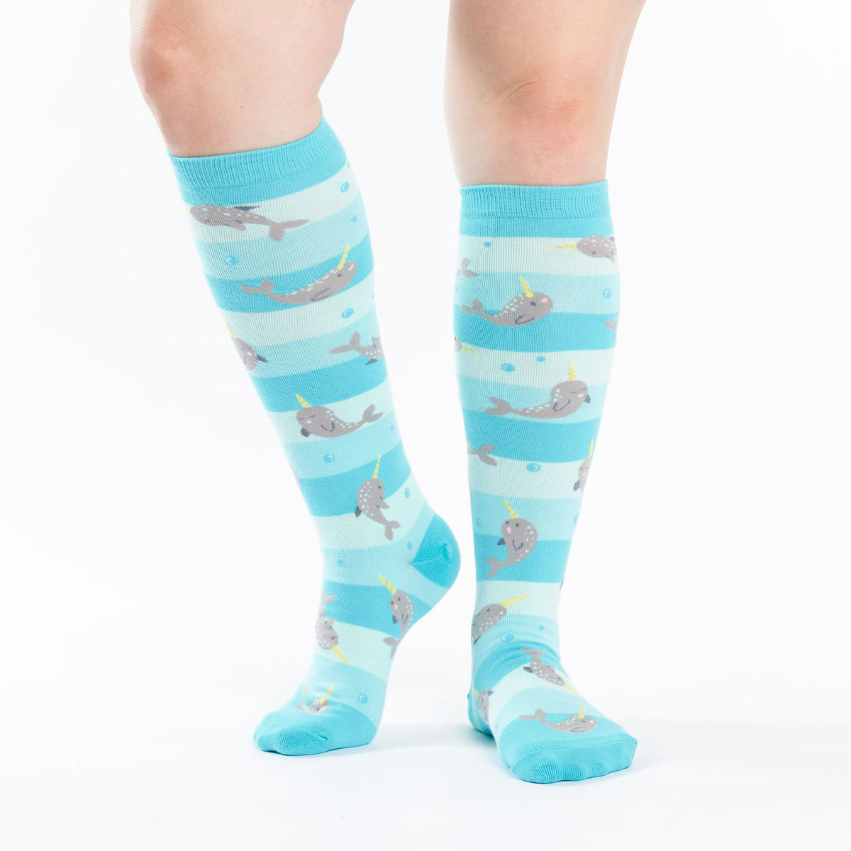 Unicorn of the Sea Women&#39;s Socks by Sock it To Me - Compassionate Closet
