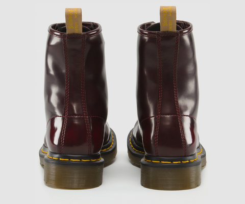 1460 Vegan 8-Eye Boot Cherry Red by Dr. Marten&#39;s - Compassionate Closet