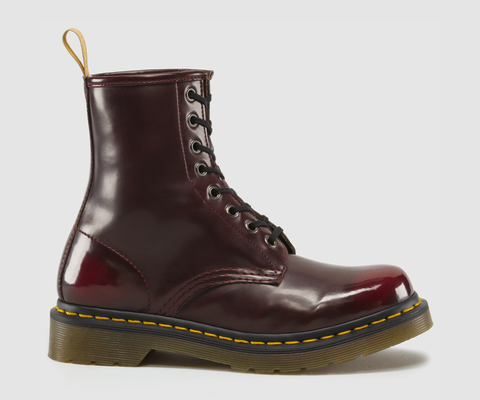 1460 Vegan 8-Eye Boot Cherry Red by Dr. Marten&#39;s - Compassionate Closet