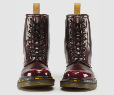 1460 Vegan 8-Eye Boot Cherry Red by Dr. Marten&#39;s - Compassionate Closet