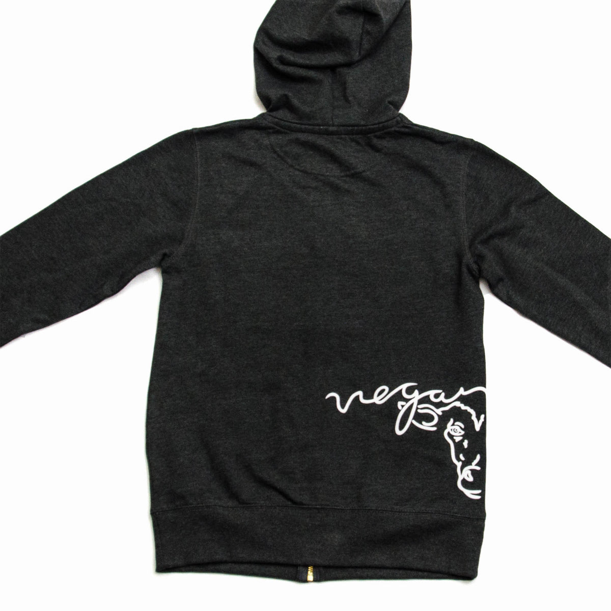 Vegan For Life/Animals Cow Hoodie by Compassionate Closet - Compassionate Closet