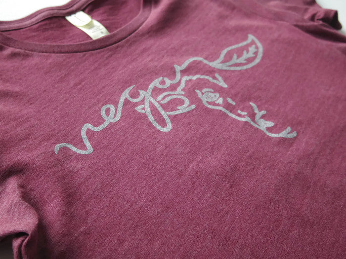 VEGAN FOR LIFE/ANIMALS COW Women&#39;s T-shirt by Compassionate Closet - Compassionate Closet