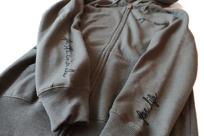 Vegan For Life/Animals Cow Hoodie by Compassionate Closet - Compassionate Closet