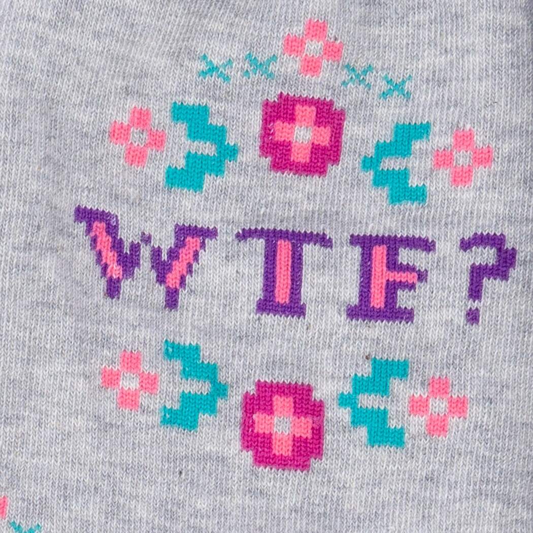 WTF Crew Socks by Sock it To Me
