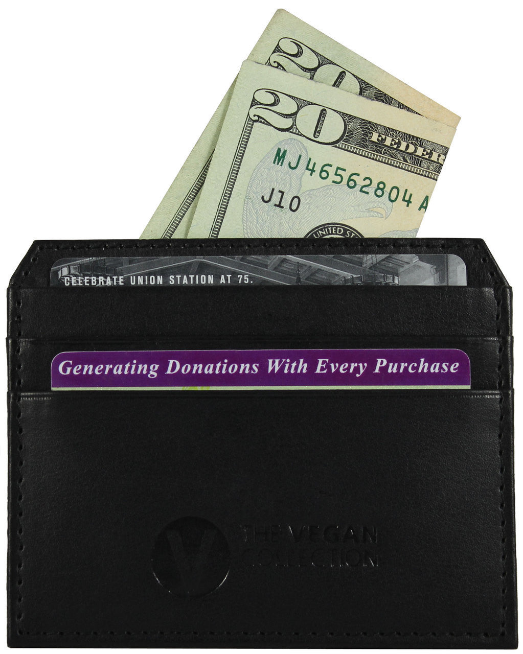 Walker Pocket Card Holder by The Vegan Collection - Compassionate Closet