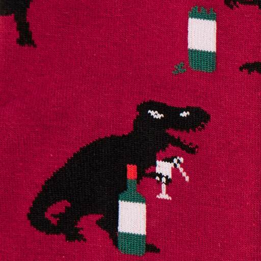 Winosaurus Knee High Socks by Sock it To Me