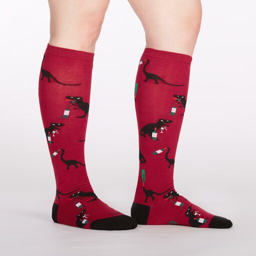 Winosaurus Knee High Socks by Sock it To Me