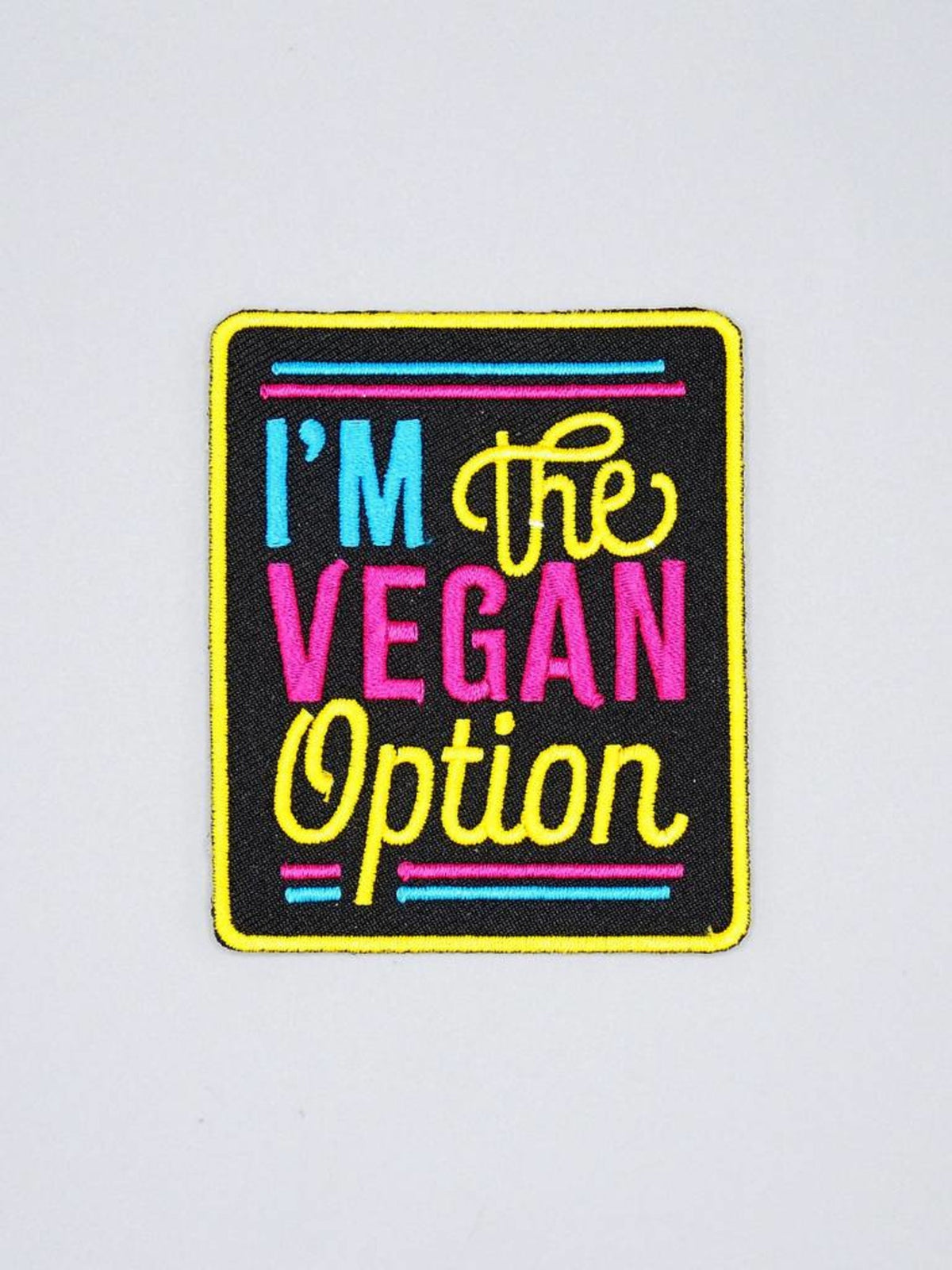 I&#39;m the Vegan Option Iron-On Patch by Herbivore Clothing - Compassionate Closet