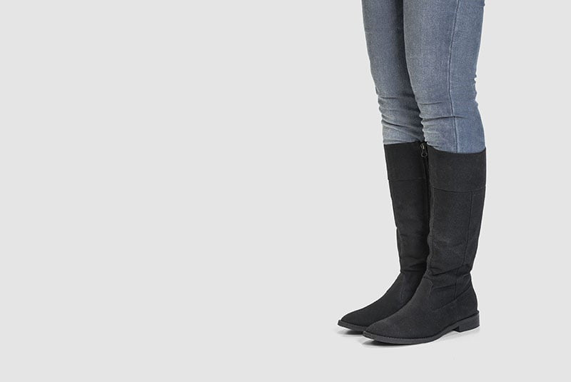 Maria Knee High Boots by Ahimsa - Compassionate Closet