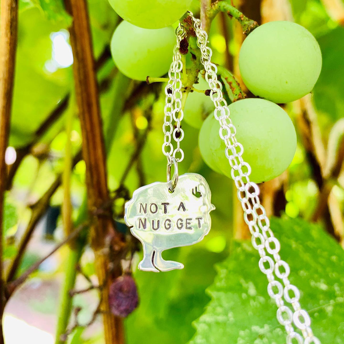 Not-a-Nugget Necklace by Christy Robinson Designs